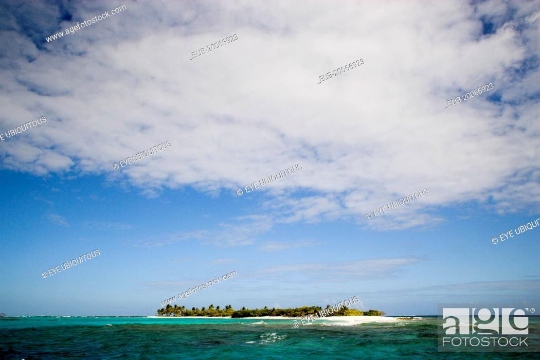 Stock Photo: Petit Tobac island.