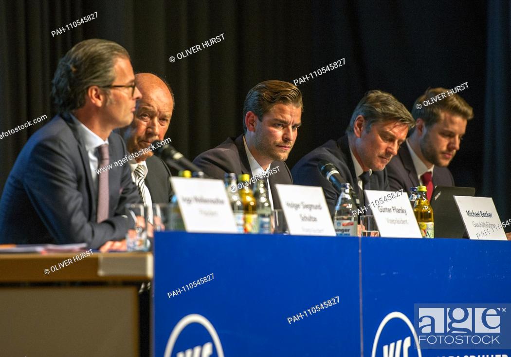 Stock Photo: Holger Siegmund Schultze (Vice President), Guenter Pilarsky (Vice President), Michael Becker (Business Manager) Oliver Kreuzer (Sport Director).
