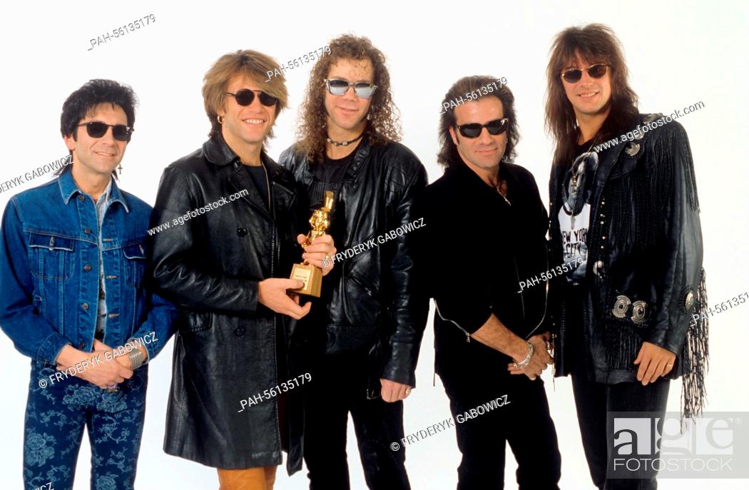 Bon Jovi (Singer Jon Bon Jovi) On 31.03.1993 In München / Munich, Stock  Photo, Picture And Rights Managed Image. Pic. Pah-56135179 | Agefotostock