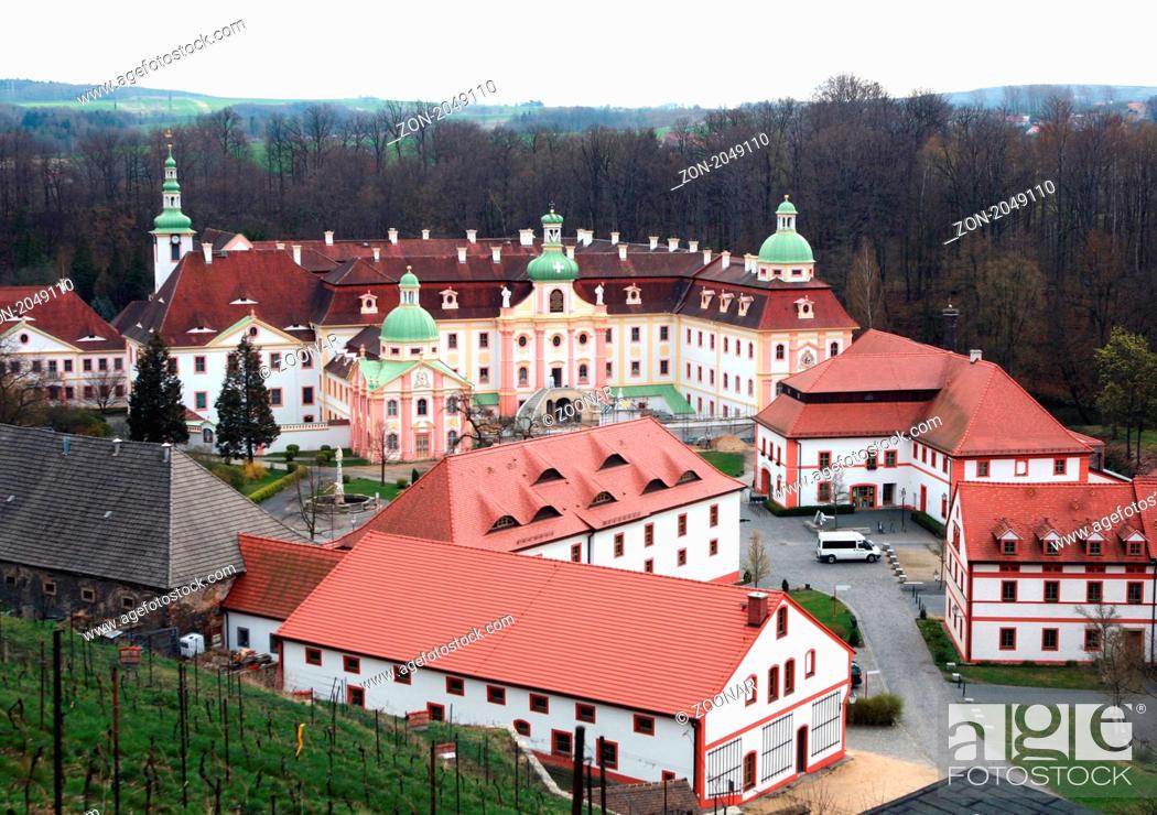 Stock Photo: Kloster Sankt Marienthal, Ostritz, Sachsen, Deutschland, Europa.