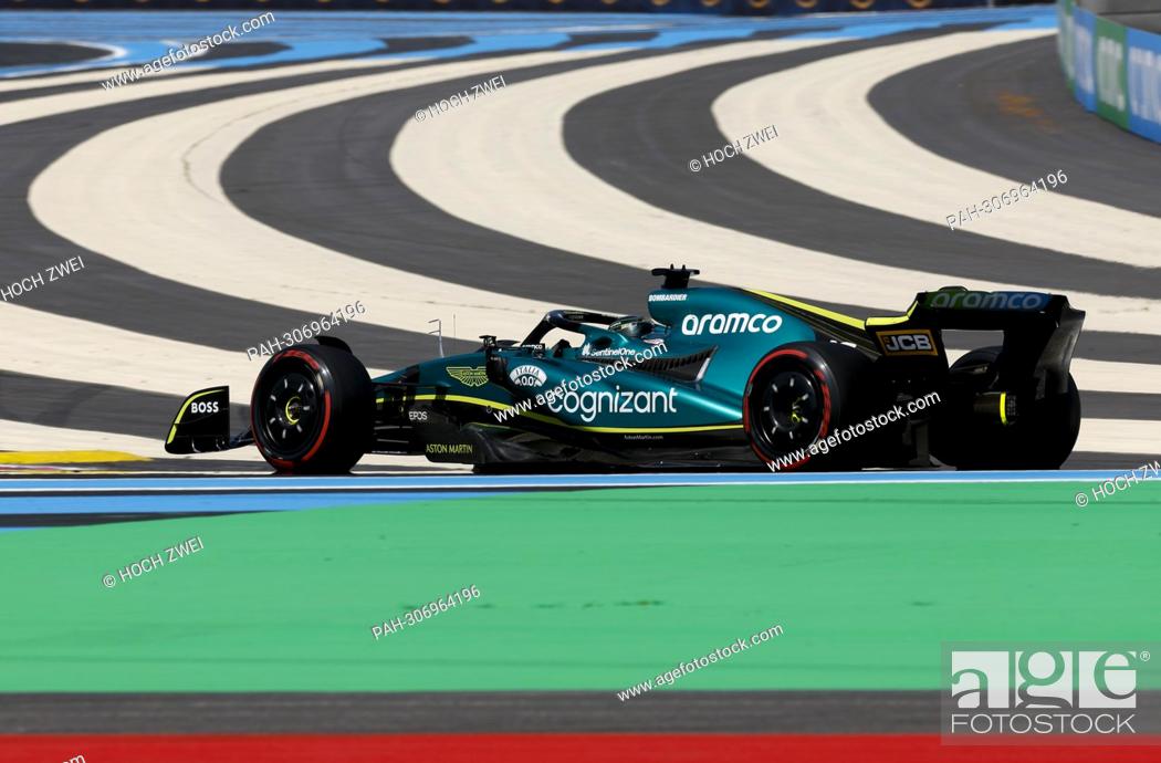 Stock Photo: #18 Lance Stroll (CAN, Aston Martin Aramco Cognizant F1 Team), F1 Grand Prix of France at Circuit Paul Ricard on July 23, 2022 in Le Castellet, France.