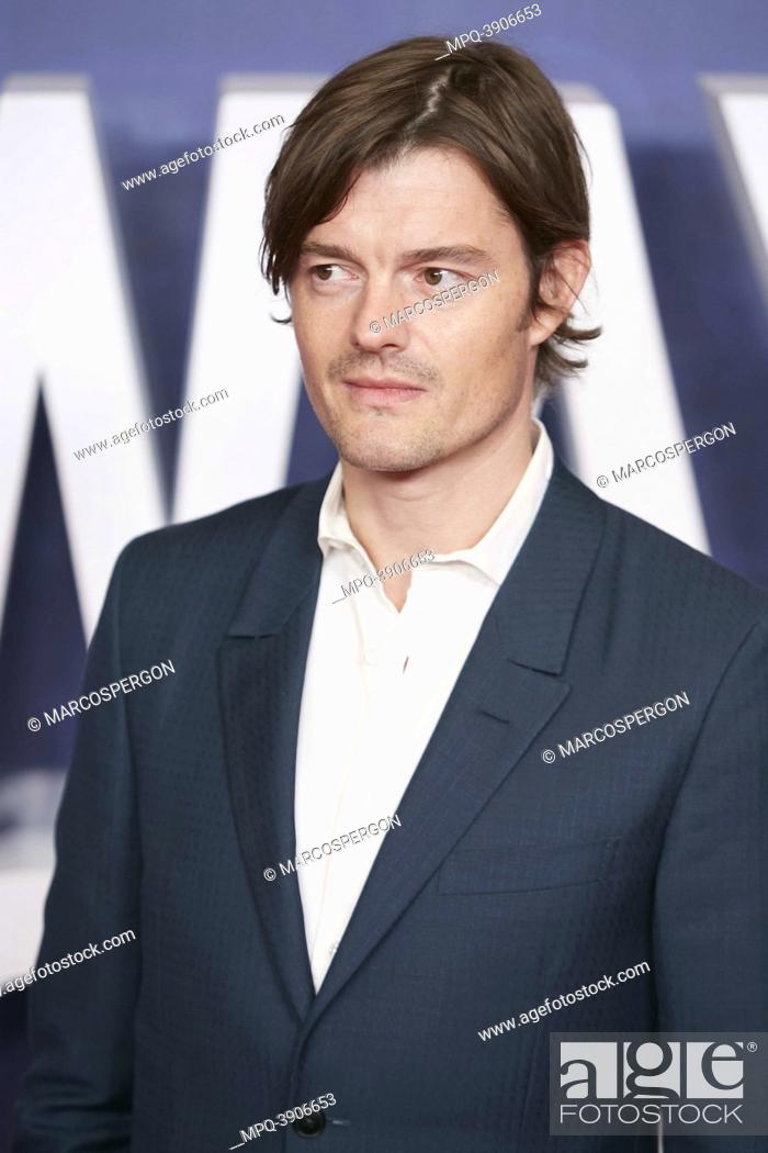 Stock Photo: Sam Riley attend PRE-RELEASE OF THE WAY DOWN FILM at Capitol cinema on November 10, 2021 in Madrid, Spain.