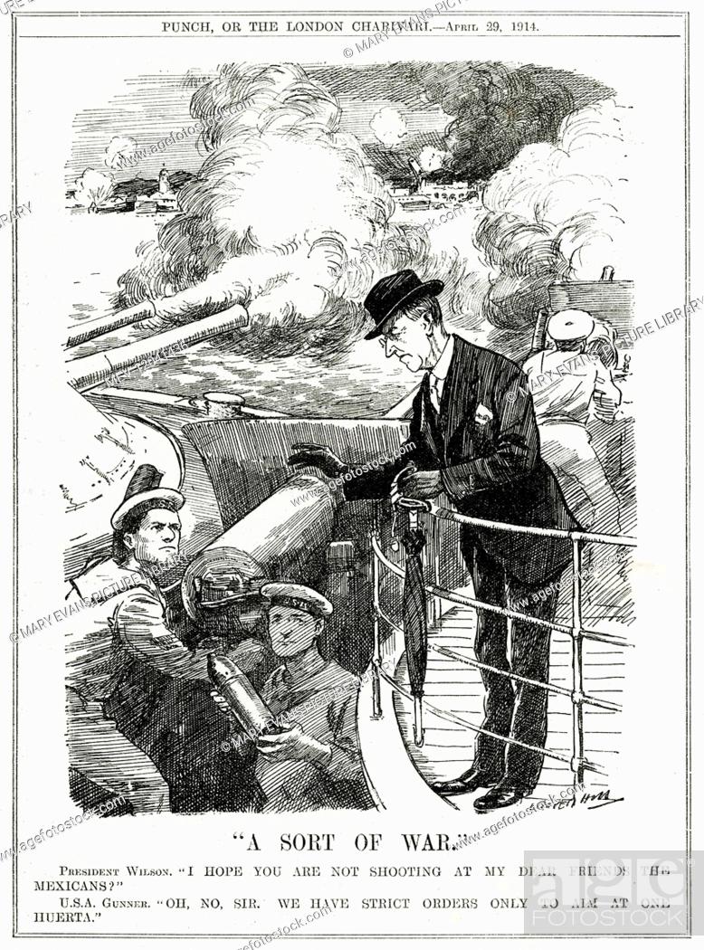 A Sort of War - A satirical cartoon from Punch Magazine, Stock Photo, Photo  et Image Droits gérés. Photo MEV-12041436 | agefotostock