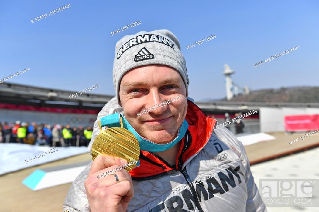 Stock Photo: FRIEDRICH Francesco (Doppel Olympiasieger) .with Medaille, Goldmedaille..Olympiasieger, Olympic Champion, .winner, Sieger,.