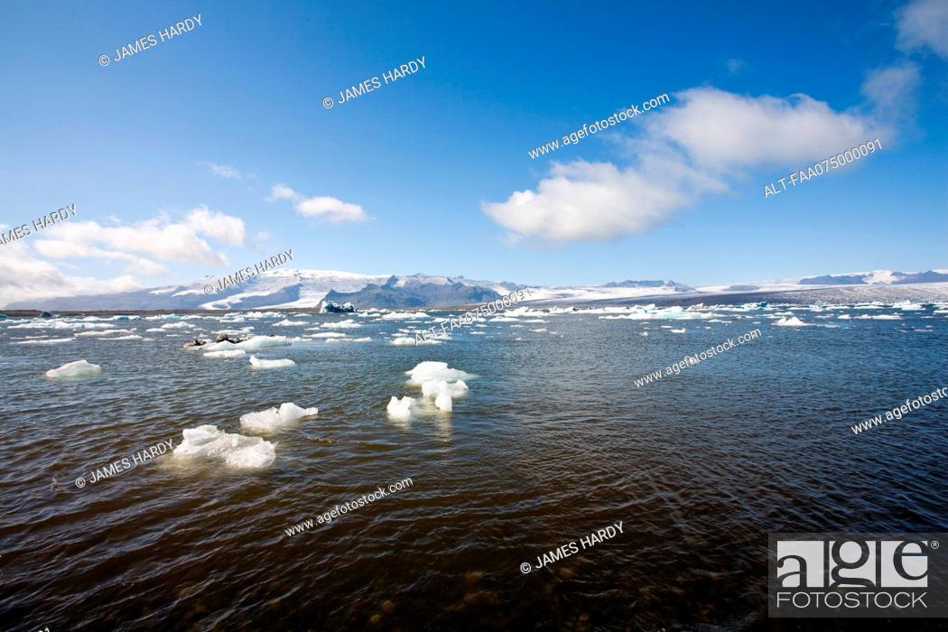 Stock Photo: Jokulsarlon glacial lagoon, Iceland.