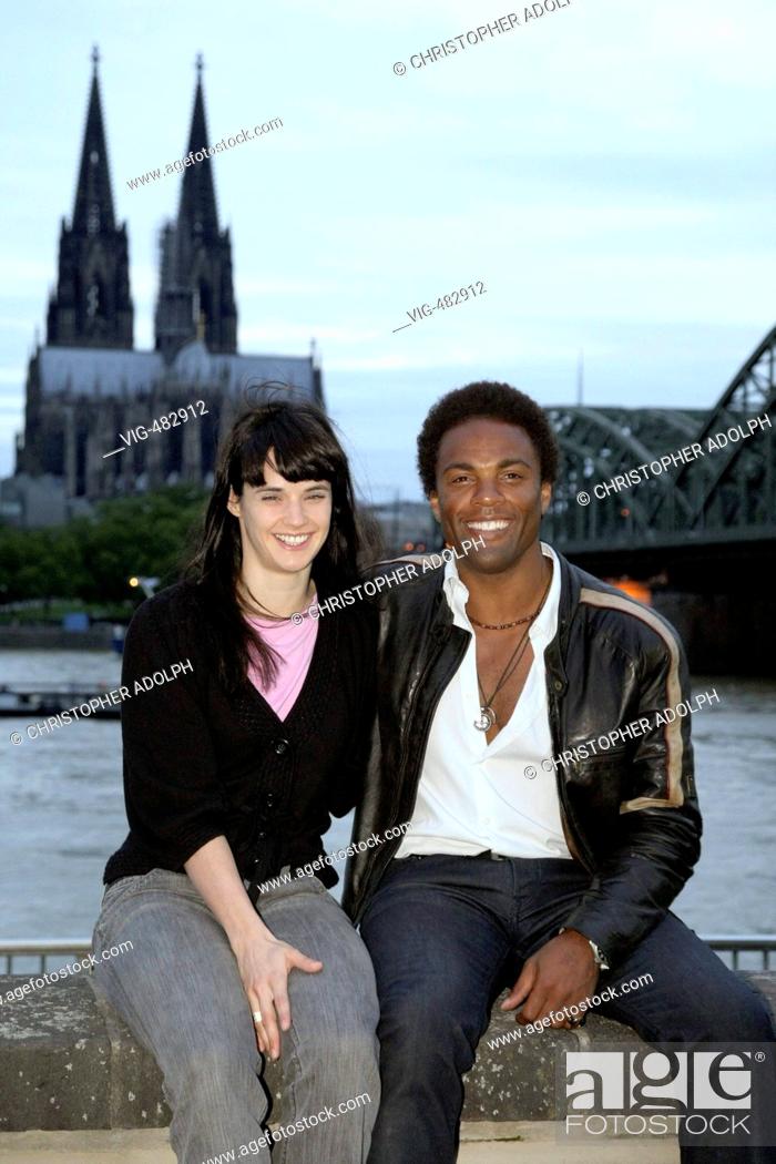 GERMANY, COLOGNE, 14.08.2007, Jennifer DECKER and Ray FEARON on a  fotoshooting for the new Oskar..., Stock Photo, Picture And Rights Managed  Image. Pic. VIG-482912 | agefotostock