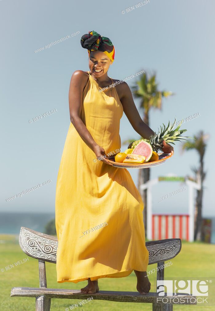 Stock Photo: Exotic woman. Tarifa, Costa de la Luz, Cadiz, Andalusia, Spain.