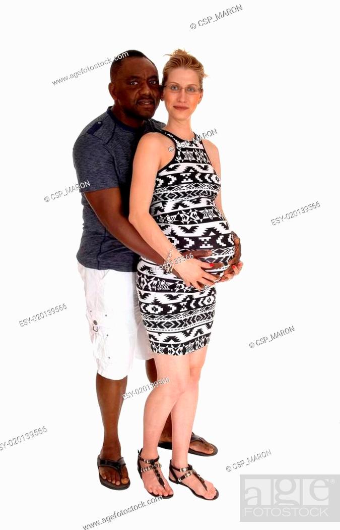 Black wife man by pregnant Wife Slept