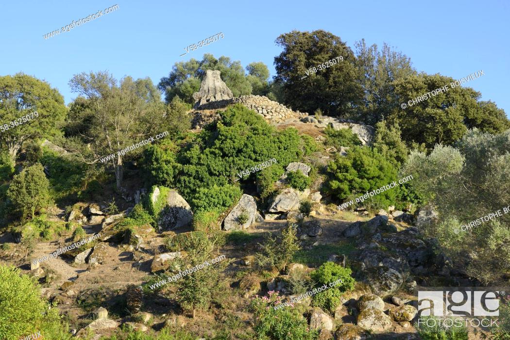 Imagen: France, Corsica, Corse du Sud, Filitosa, The oppidum.