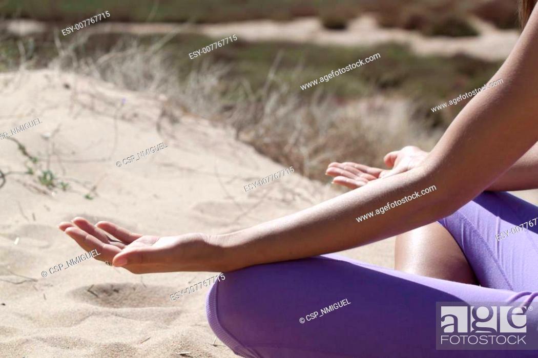 Stock Photo: yoga.