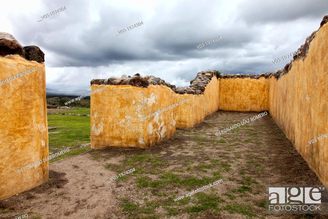 Stock Photo: Yagul Archaeoligical Site at Oaxaca, Mexico.