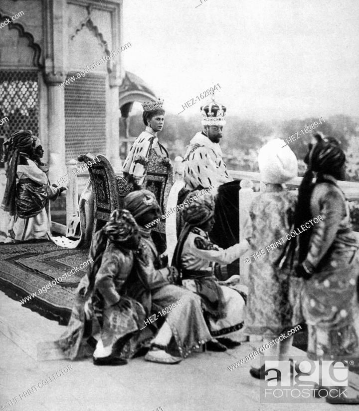 Delhi Durbar India Repro NS26 Nostalgia Postcard 1911 George V Coronation 