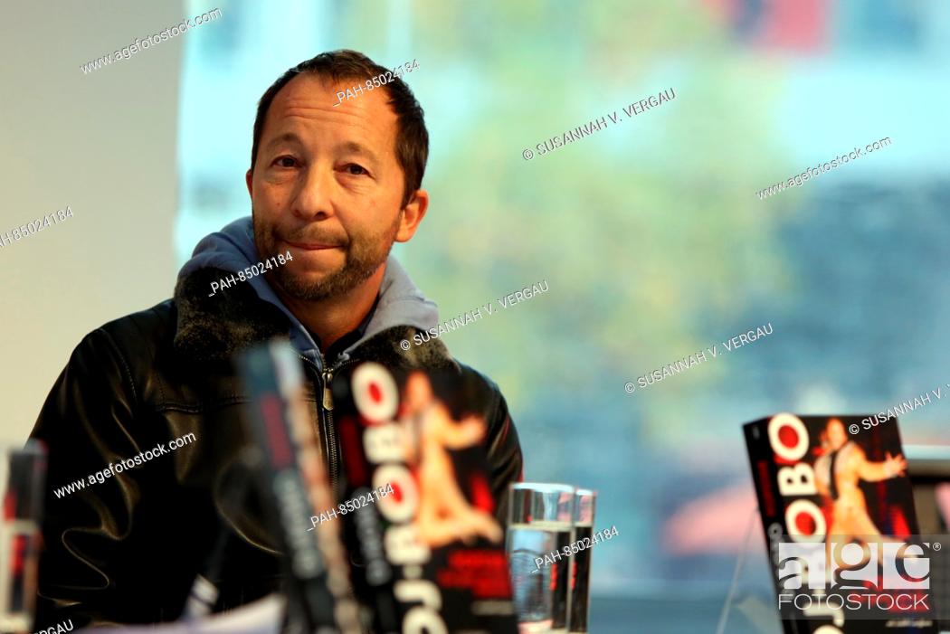 Stock Photo: DJ Bobo presenting his book 'Popstar, der ganz normale Wahnsinn' (lit. 'Popstar, the totally normal madness') on the Open Stage at the Frankfurt Book Fair in.