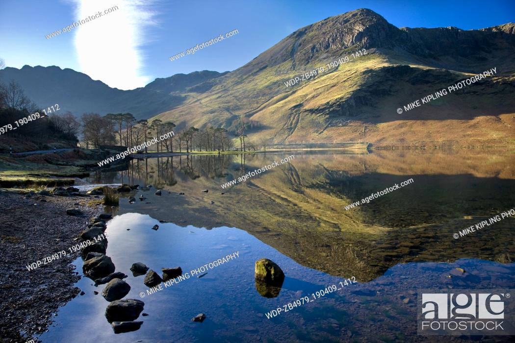 Stock Photo: Buttermere English Lake District Cumbria.