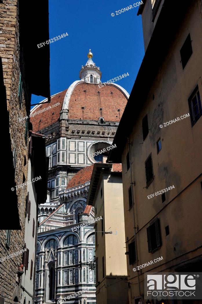 Dom Kathedrale Florenz Italien Sehenswürdigkeiten Poster Druck 61x91,5 cm
