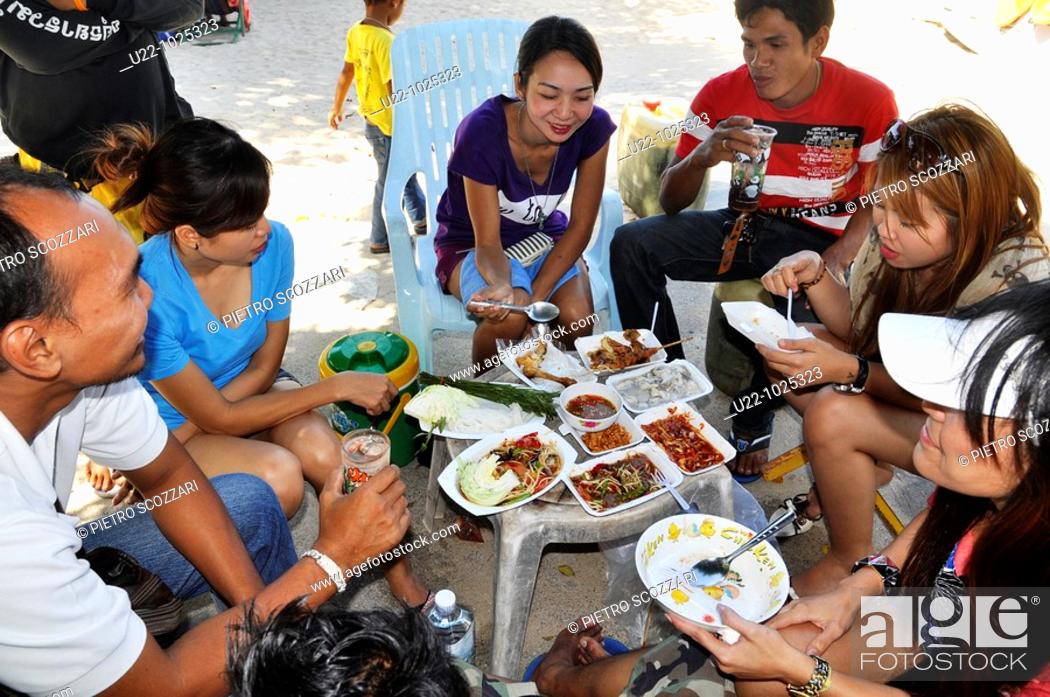 Image result for thai families pattaya beach photos