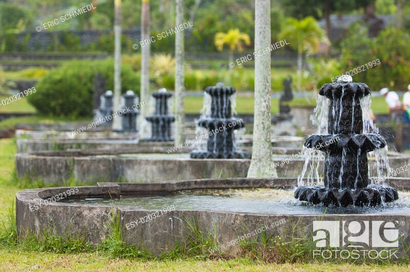 Stock Photo: Tirtagangga Water Palace.