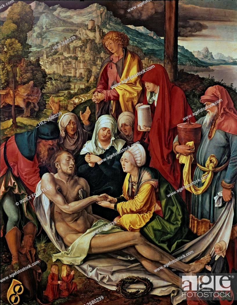 Stock Photo: The Descent from the Cross', by Albert Durero.