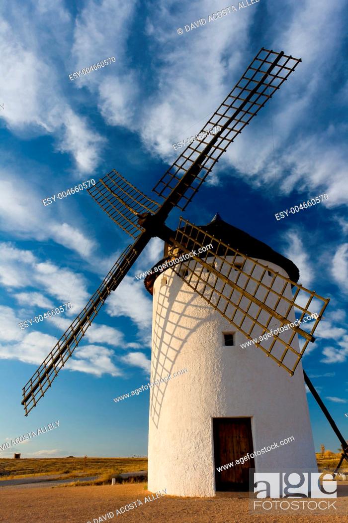 Stock Photo: Windmills.