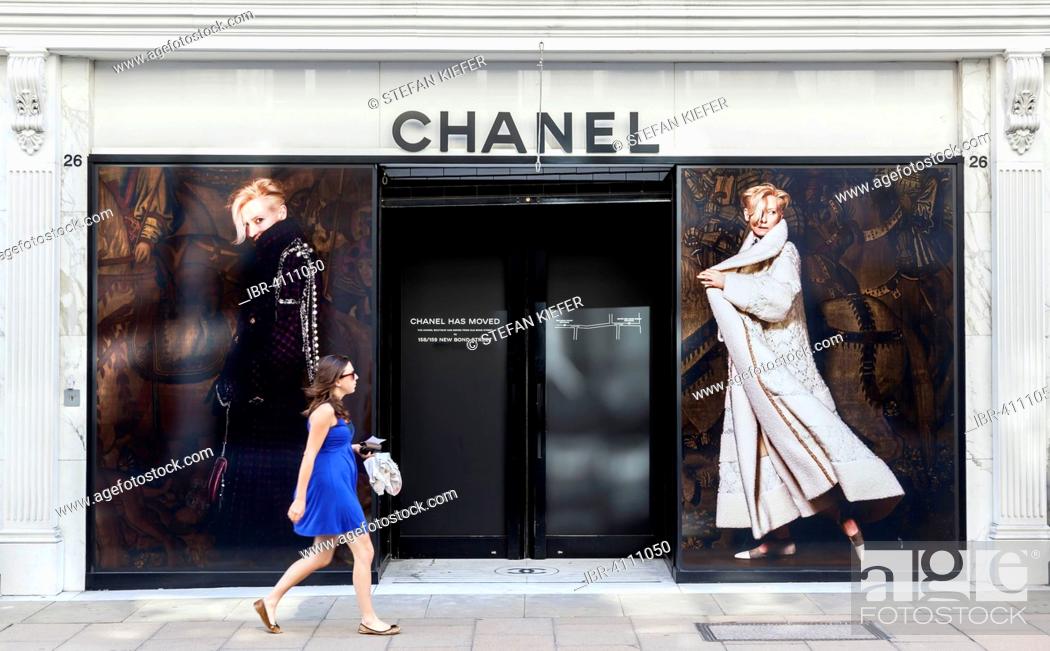 Store of the fashion company Chanel, London, England, United Kingdom, Stock  Photo, Picture And Rights Managed Image. Pic. IBR-4111050 | agefotostock