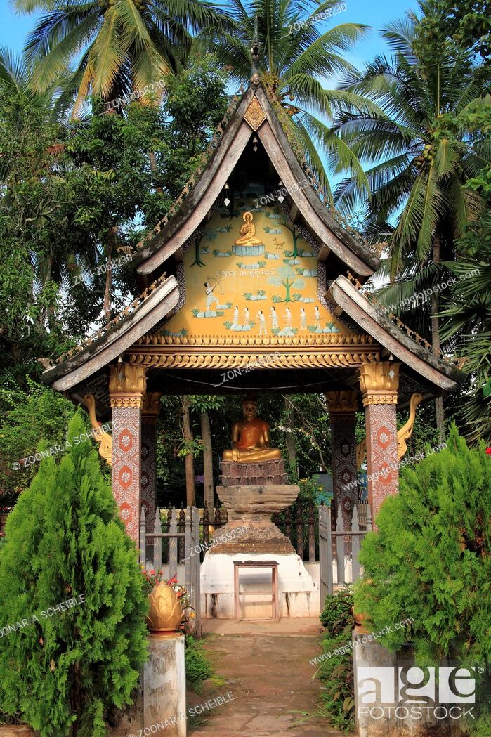 Stock Photo: Wat Vatsensoukharam in Luang Prabang, Laos.