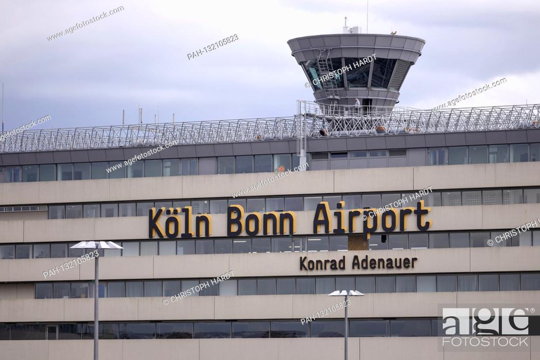 Stock Photo: Impression of the deserted Koln Bonn Airport, where extreme flight cancellations occur during the corona crisis. Koln, April 30th, 2020 | usage worldwide.
