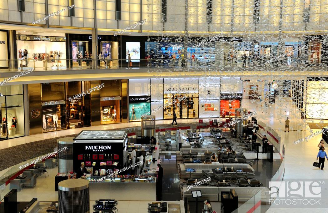 Fashion Avenue, with 70 world brand shops of the Haute Couture, Dubai Mall,  Dubai, Stock Photo, Picture And Rights Managed Image. Pic. IBR-1893548