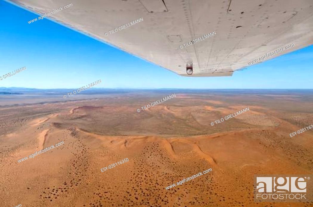 Stock Photo: Roter Kamm Krater in der Namib-Wüste.