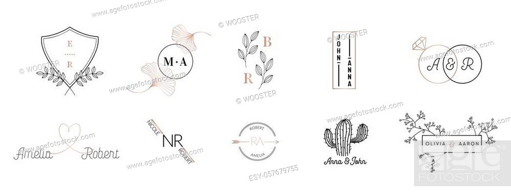 Initial Handwriting Logo Design Logo Fashion Photography Wedding Beauty  Business Stock Vector by ©XinThink 321247710
