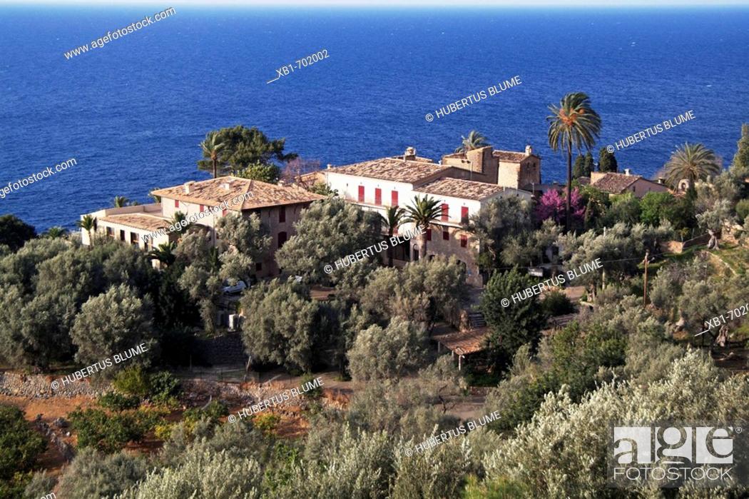 Stock Photo: Lluc Alcari, North coast, near Soller, Mallorca, Balearic Islands, Spain.