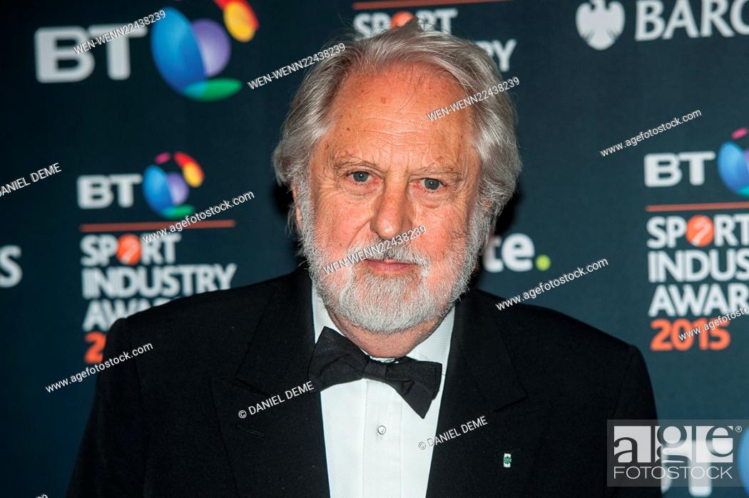 Stock Photo: BT Sport Industry Awards held at the Battersea Evolution - Arrivals. Featuring: Lord David Puttnam Where: London, United Kingdom When: 30 Apr 2015 Credit:.