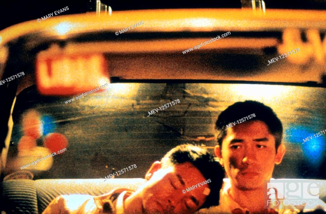 Stock Photo: Tony Leung Chiu Wai & Leslie Cheung Characters: Lai Yiu-fai & Ho Po-wing Film: Happy Together; Chun Gwong Cha Sit (Chun gwong cha sit) Hk/Jp/Kor 1997.