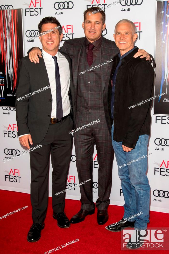 Stock Photo: AFI FEST 2016 Presented By Audi - Closing Night Gala - Screening of Lionsgate's 'Patriots Day' Featuring: Dylan Clark, Scott Stuber.