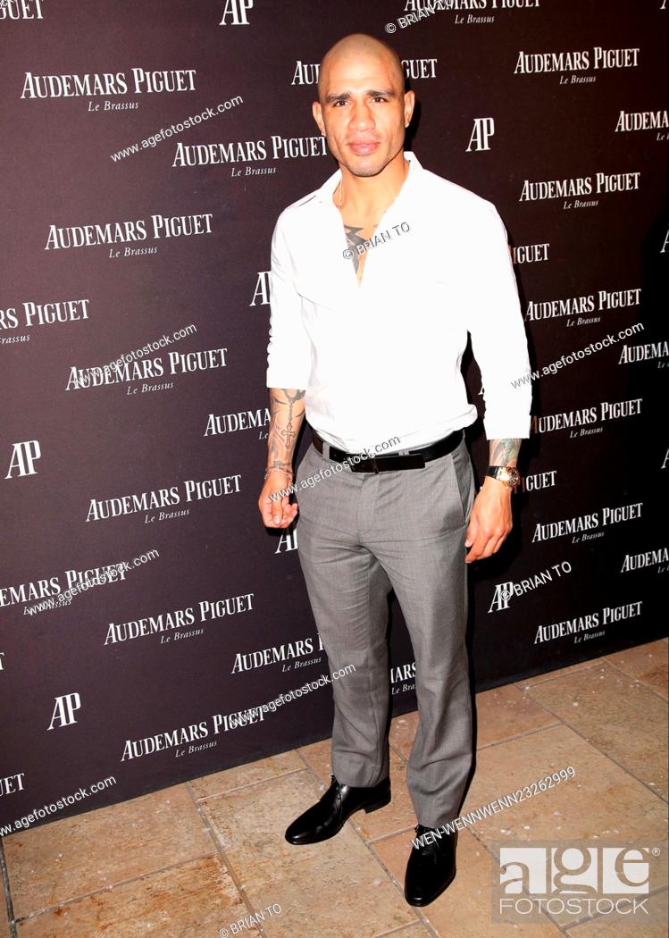 Stock Photo: Celebrities attend Audemars Piguet Beverly Hills grand opening celebration of Rodeo Drive boutique at Audemars Piguet. Featuring: Miguel Cotto Where: Los.