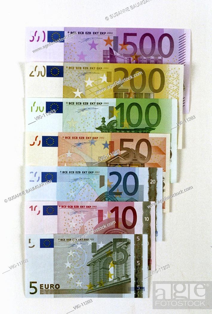 euros bank note currency Europe REAL 5 10 50 100 many available CRISP 5 Euro 