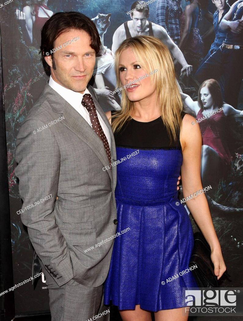 Stock Photo: Stephen Moyer, Anna Paquin at arrivals for TRUE BLOOD Season Three Premiere, Arclight Cinerama Dome, Los Angeles, CA June 8, 2010.