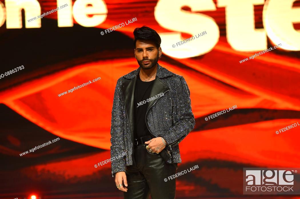Italian hair stylist Federico Lauri (Federico Fashion Style) during the  photocall of the television..., Stock Photo, Picture And Rights Managed  Image. Pic. MDO-08863783 | agefotostock
