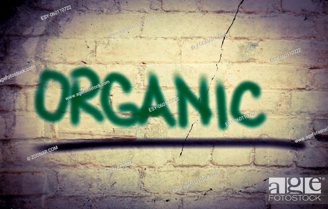 Stock Photo: Organic Concept.