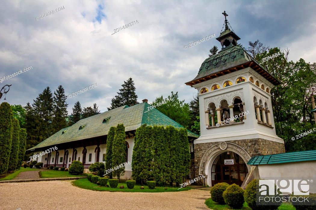 Stock Photo: Romanian Sinaia monastery, Sinaia - Romania.