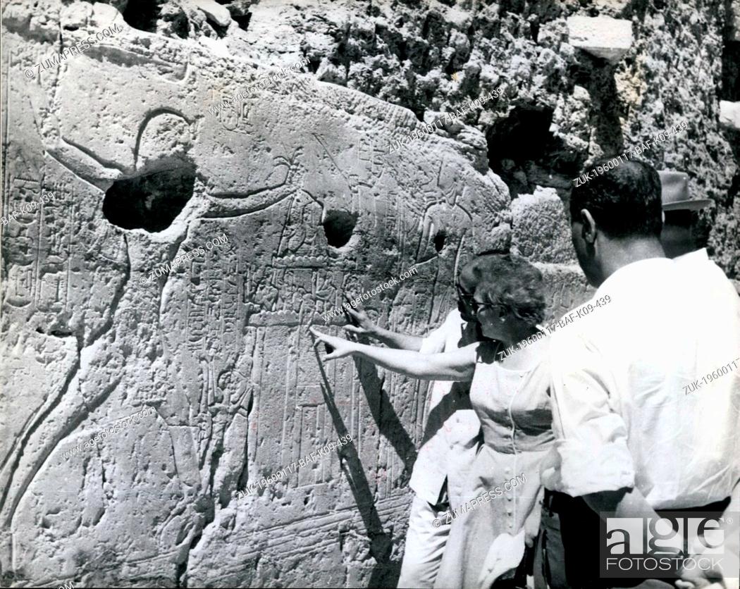 Stock Photo: 1974 - Engraving on Beit El-Ouali Temple depicting the battles fought by Pharaoh Ramses II. The Temple of Beit el-Wali is a rock-cut Ancient Egyptian temple in.