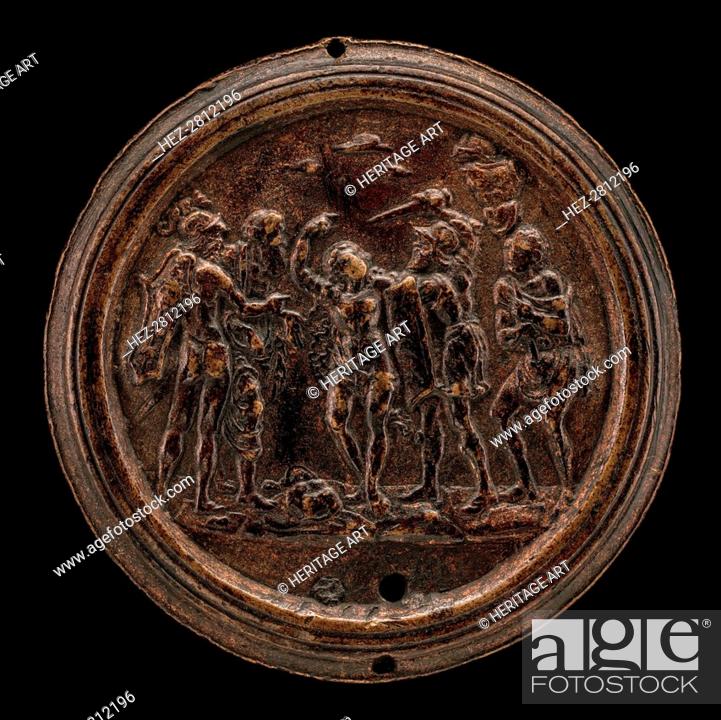 Stock Photo: The Sacrifice of Iphigenia, second half 15th century. Creator: Master IO.FF.