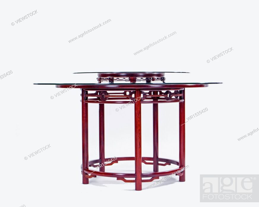 Stock Photo: Antique Chinese table.