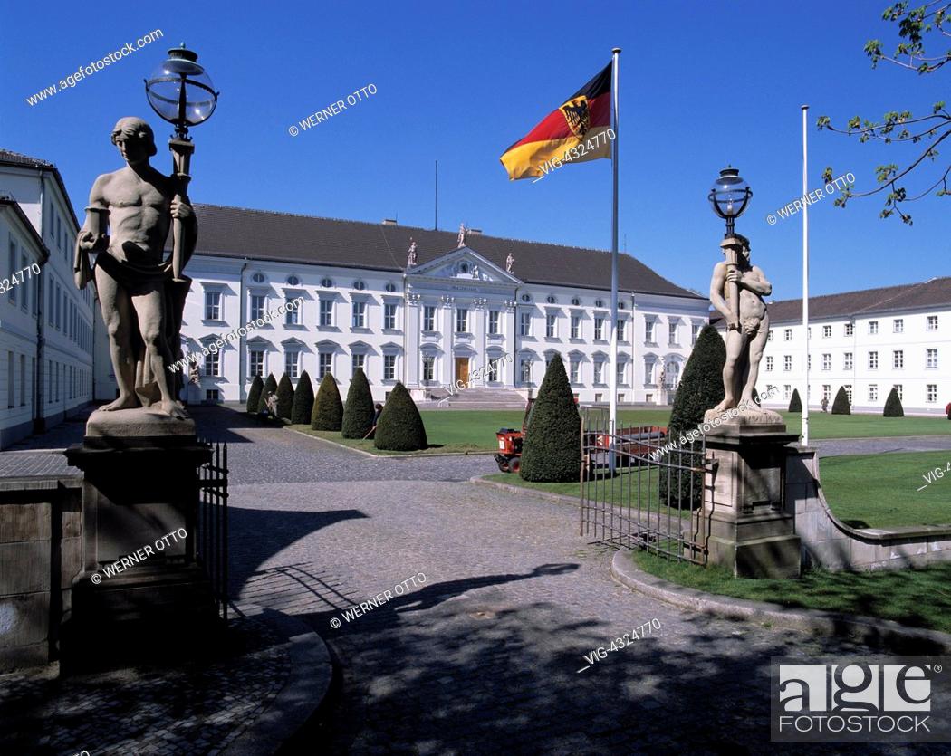 Stock Photo: D-Berlin, Schloss Bellevue D-Berlin, Bellevue Palace - Berlin, Berlin, Germany, 01/01/2014.