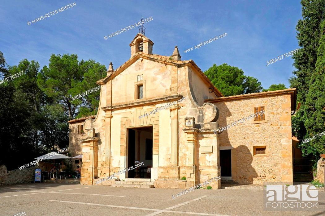 Church On The Calvary In Port De Pollença, Mallorca, Balearic Islands, Spain, Stock Photo, Picture And Rights Managed Image. Pic. Mba-07705297 | Agefotostock