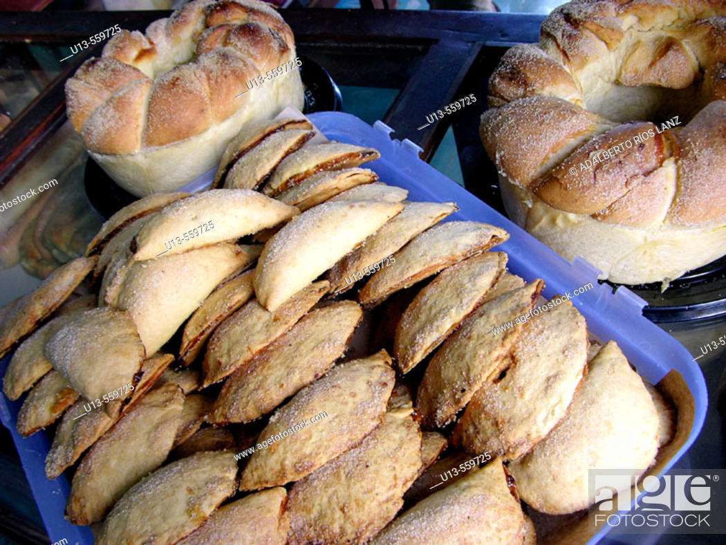 Stock Photo: Sweet bread. Pomuch. Campeche. Mexico.