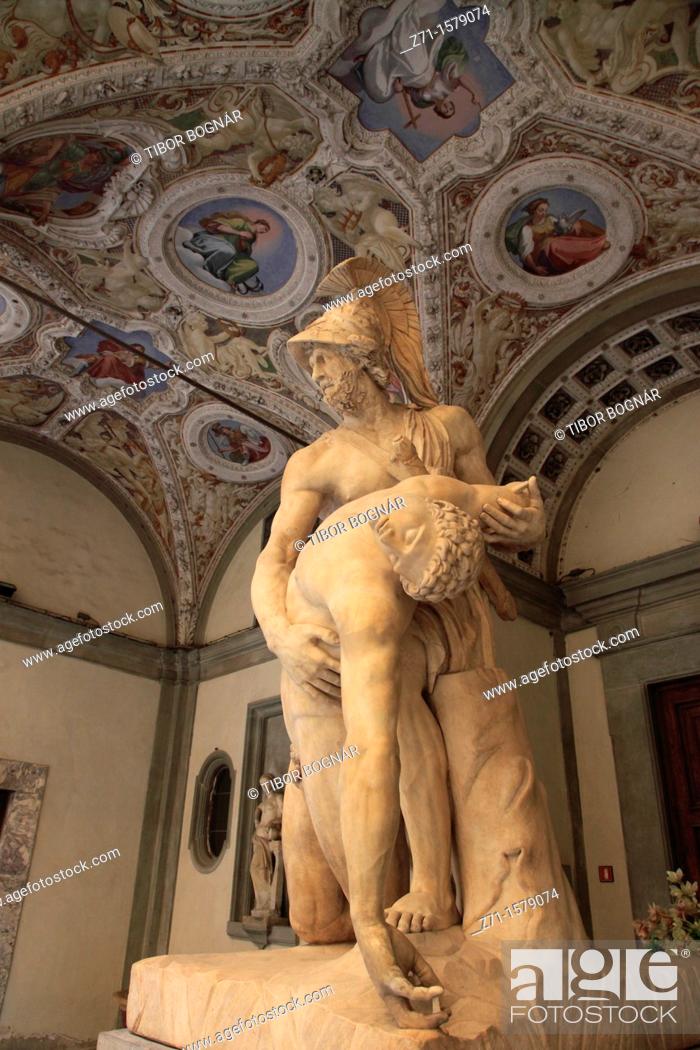 Stock Photo: Italy, Tuscany, Florence, Palazzo Pitti, palace, interior,.