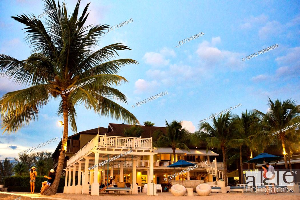Stock Photo: Anantara Si Kao Resort & Spa, south of Krabi, Thailand. Located on the soft white sands of Changlang Beach, Anantara Si Kao Resort & Spaâ.
