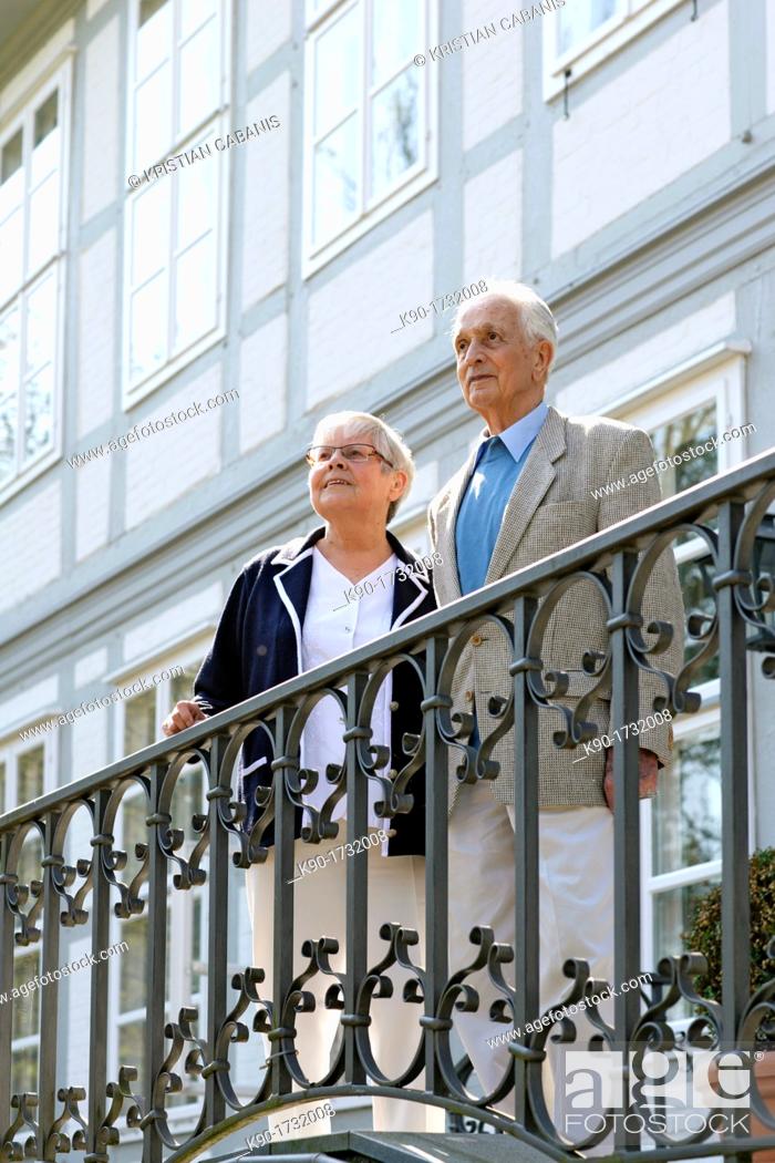 Stock Photo: Senior couple, Germany, Europe.