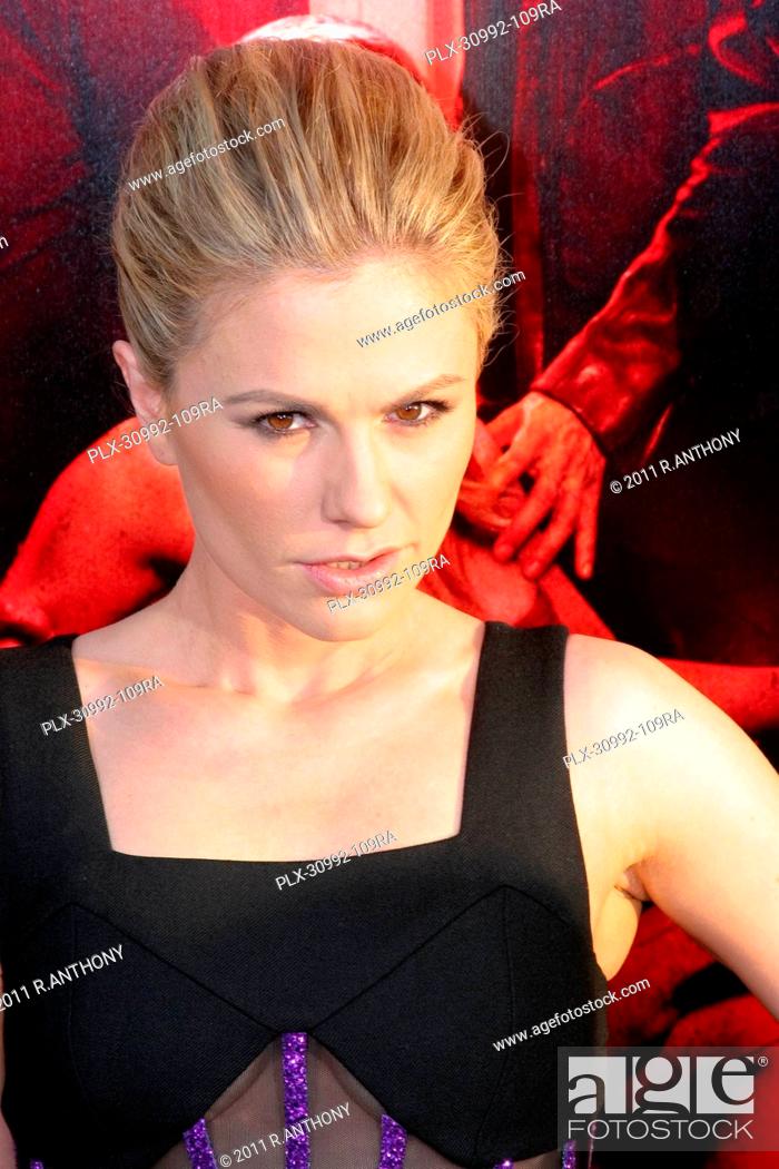 Stock Photo: Anna Paquin at the Los Angeles Premiere of HBO's Series True Blood Season 4. Arrivals held at the Cinerama Dome in Hollywood, CA, June 21, 2011.