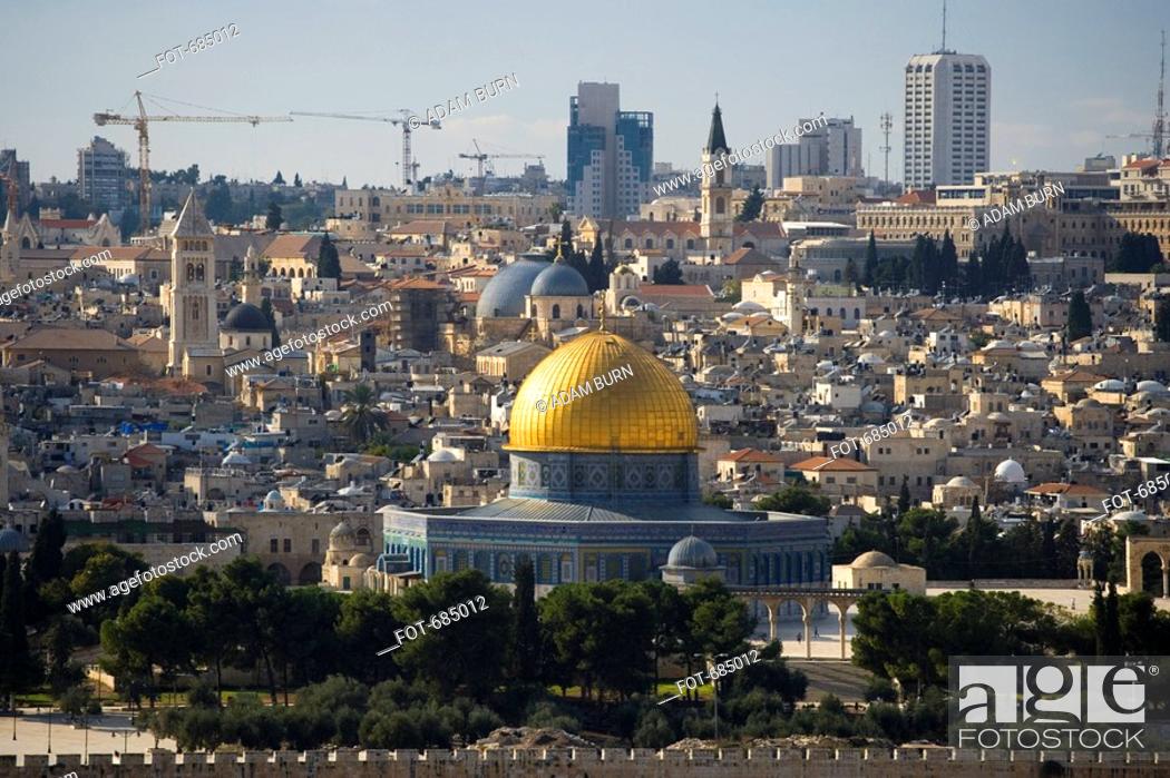 Stock Photo: Dome of the Rock, Jerusalem, Israel.